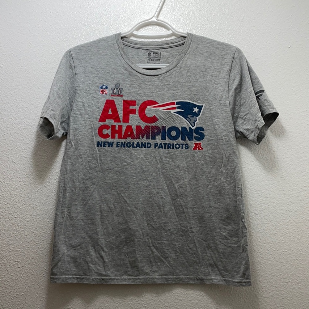 NE PATRIOTS AFC CHAMP TEE